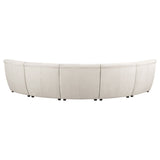 Charlotte Upholstered Modular Sectional Sofa Ivory