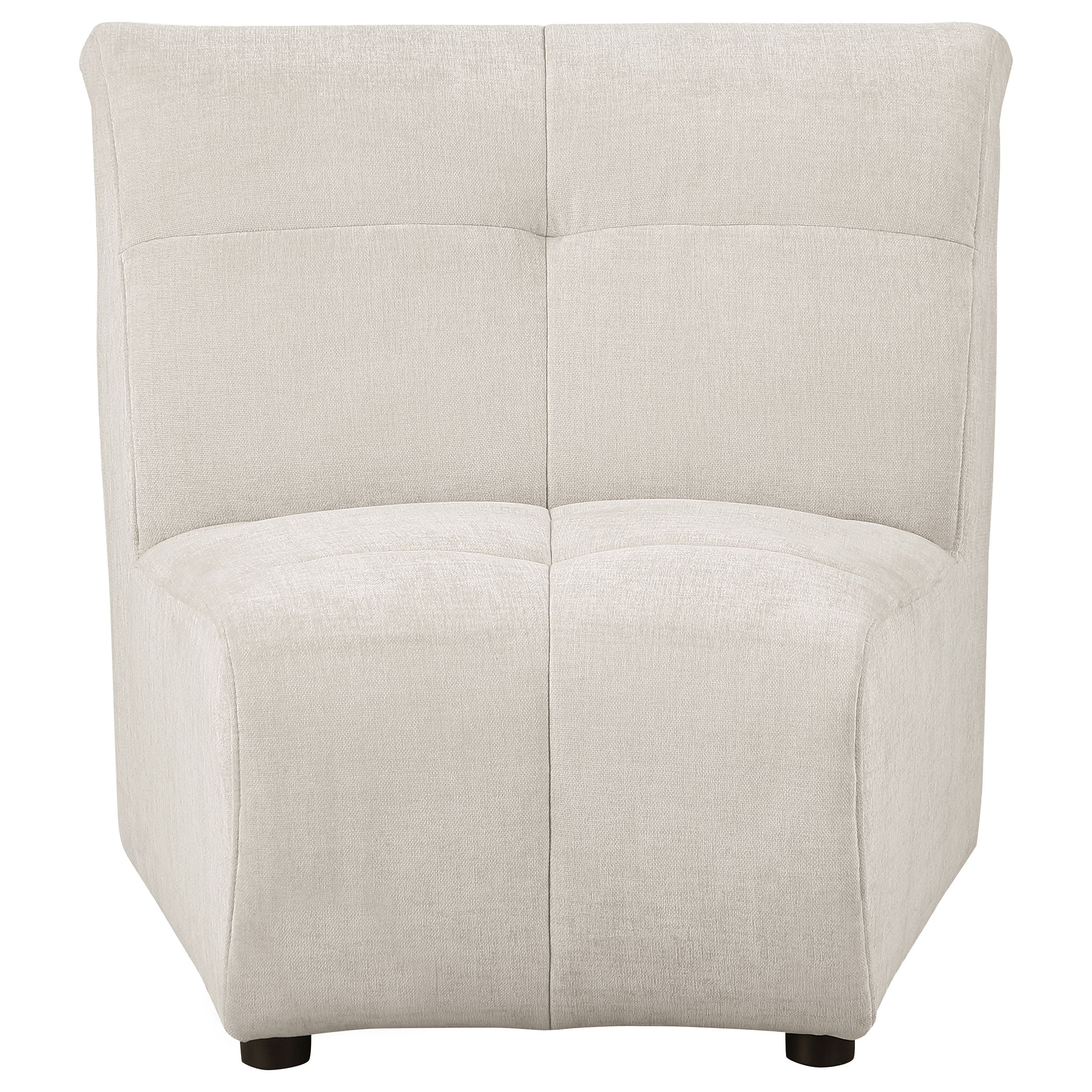 Charlotte Upholstered Modular Sectional Sofa Ivory