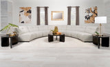 Charlotte Upholstered Modular Sectional Sofa Ivory