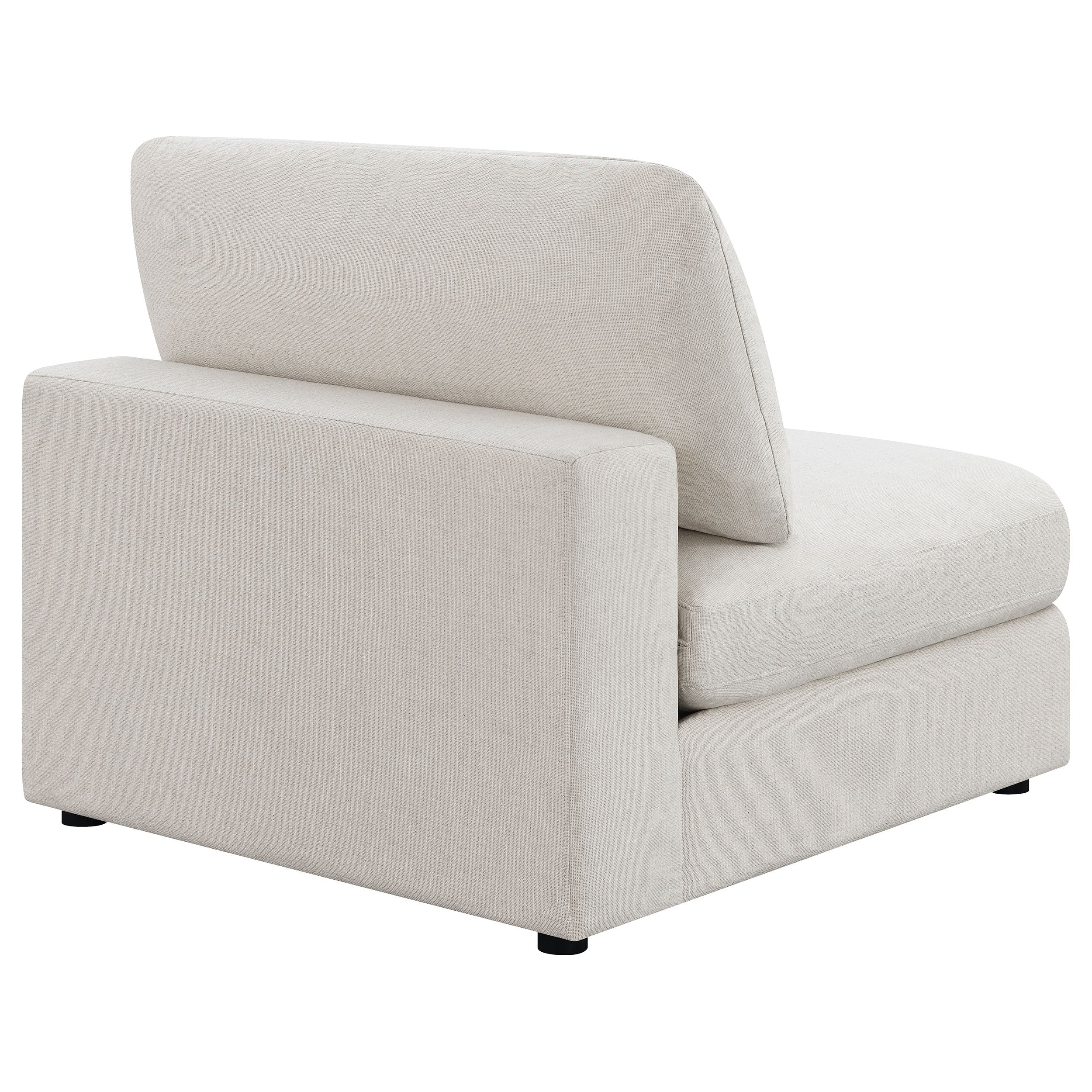 Serene Upholstered Armless Chair