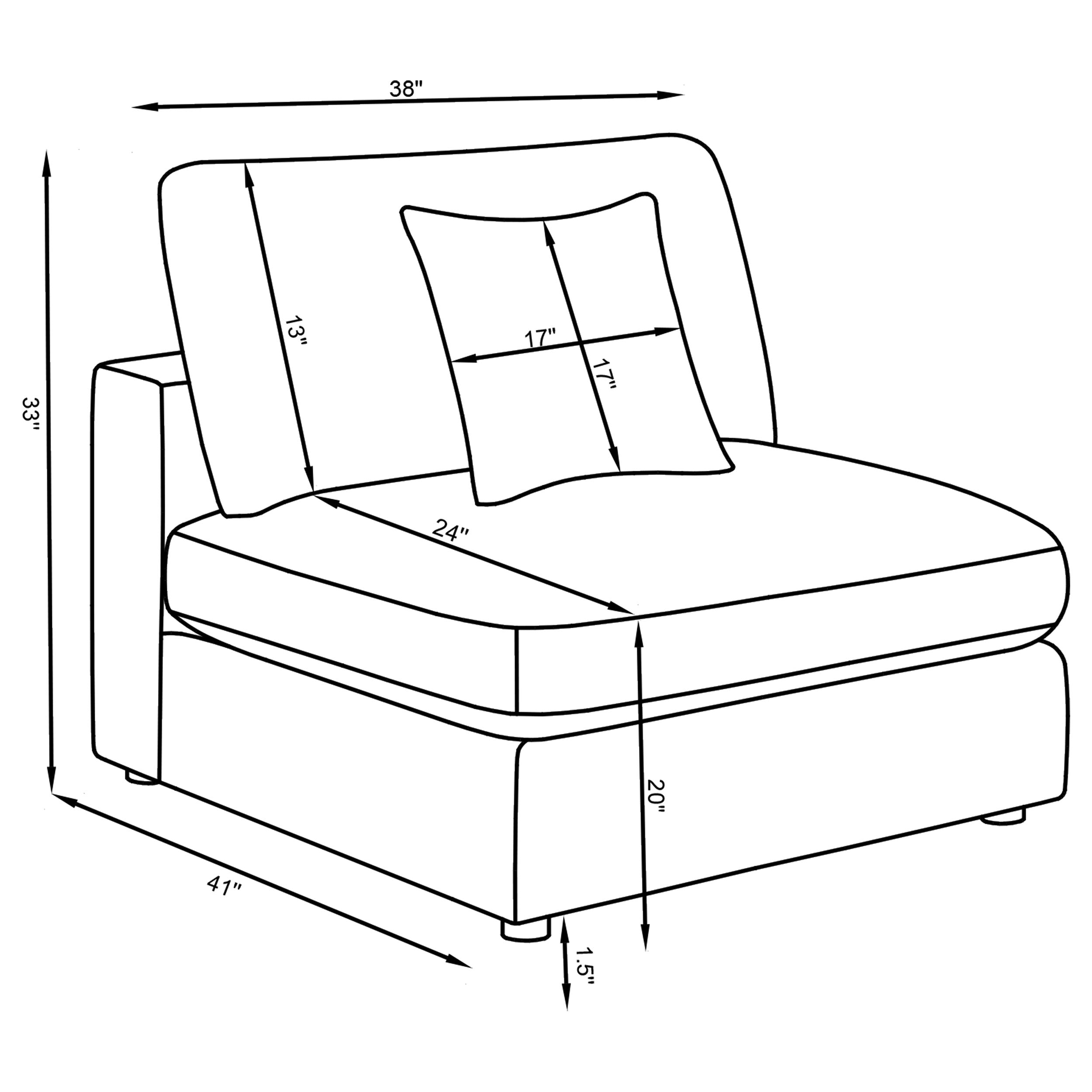 Serene Upholstered Modular Sectional Sofa