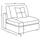 Serene Upholstered Modular Sectional Sofa