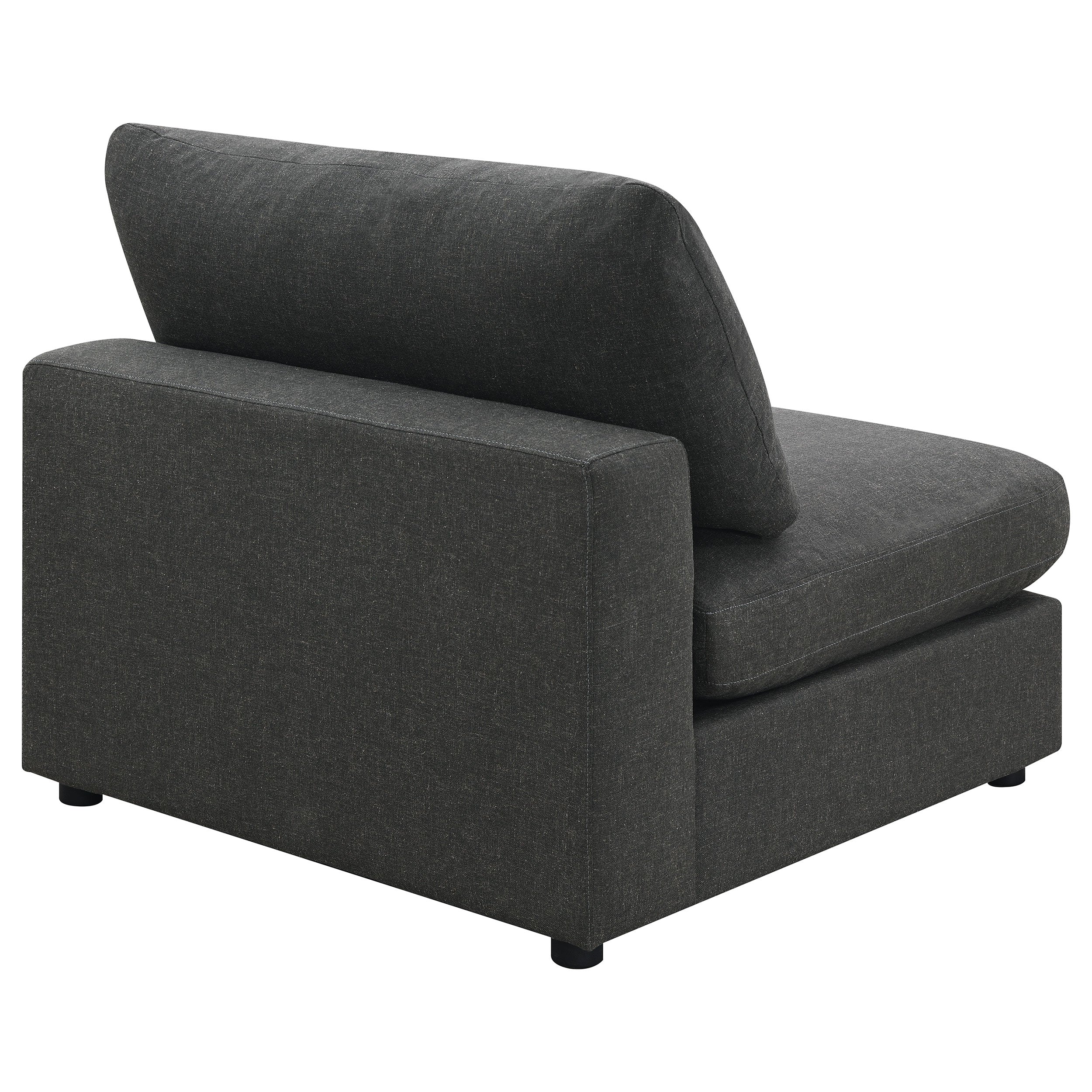 Serene Upholstered Armless Chair