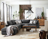 Serene Square Upholstered Ottoman