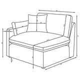 Hobson Upholstered Modular Sectional Sofa