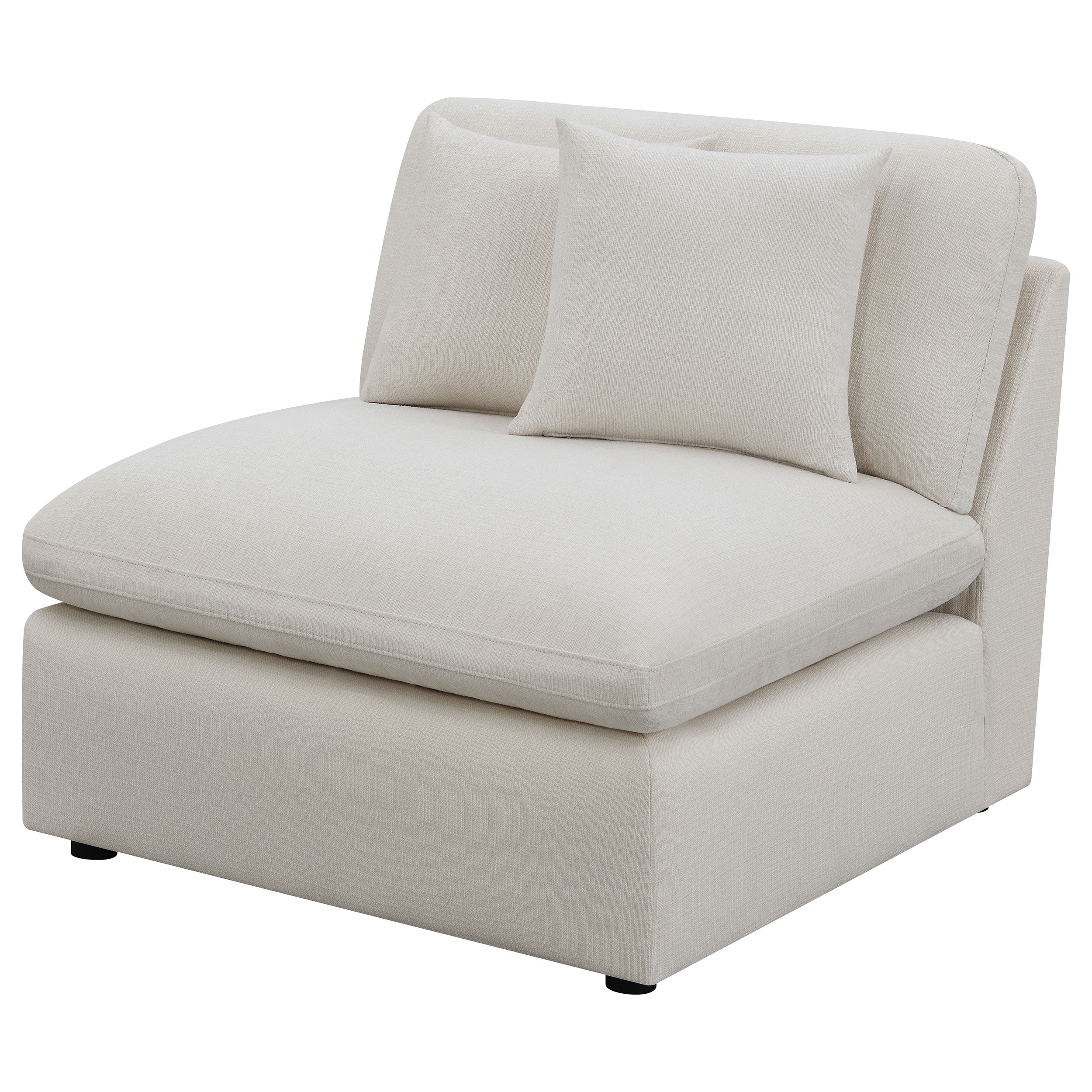 Hobson Upholstered Armless Chair
