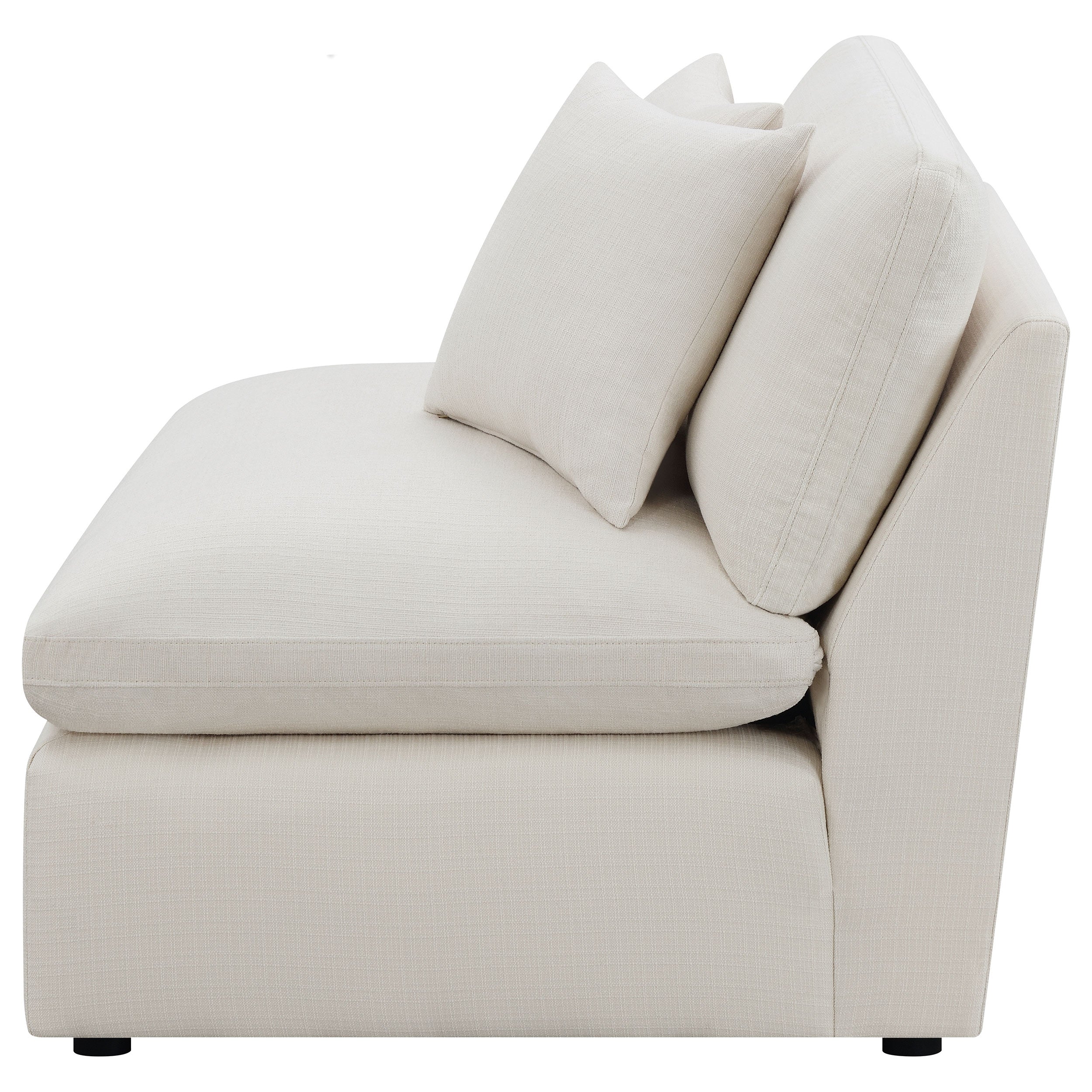 Hobson Upholstered Armless Chair