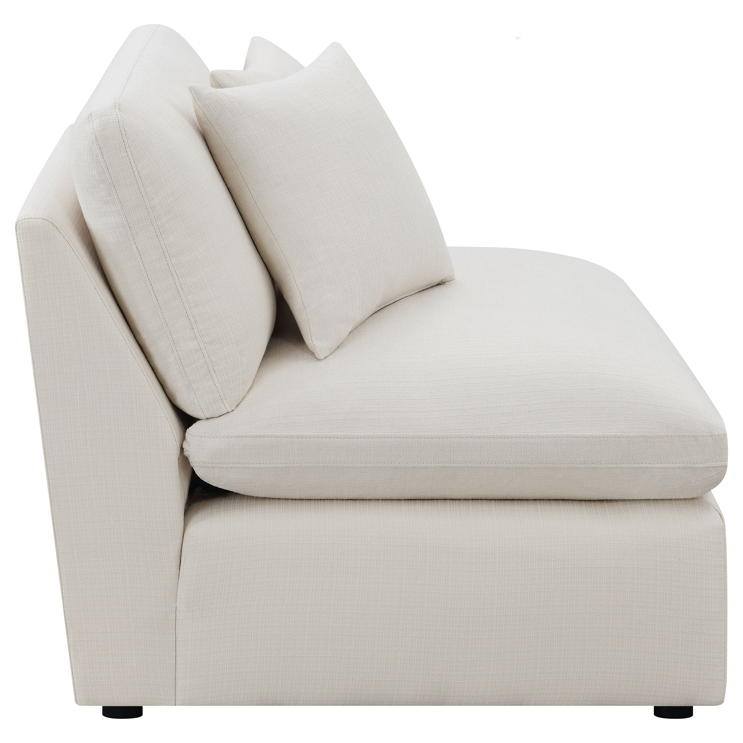 Hobson Upholstered Armless Chair