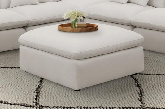 Hobson Square Upholstered Ottoman