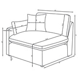 Hobson Upholstered Modular Sectional Sofa