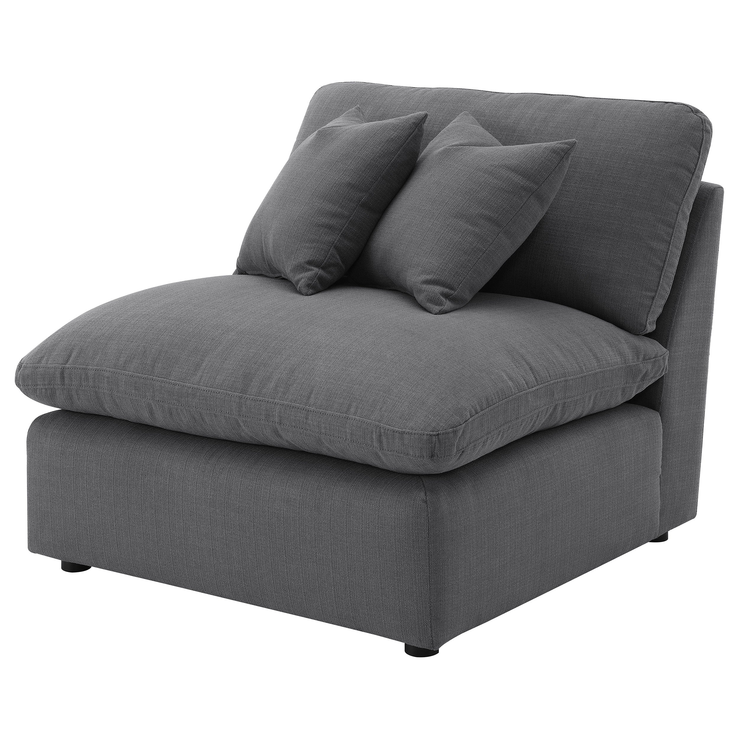 Hobson Upholstered Armless Chair