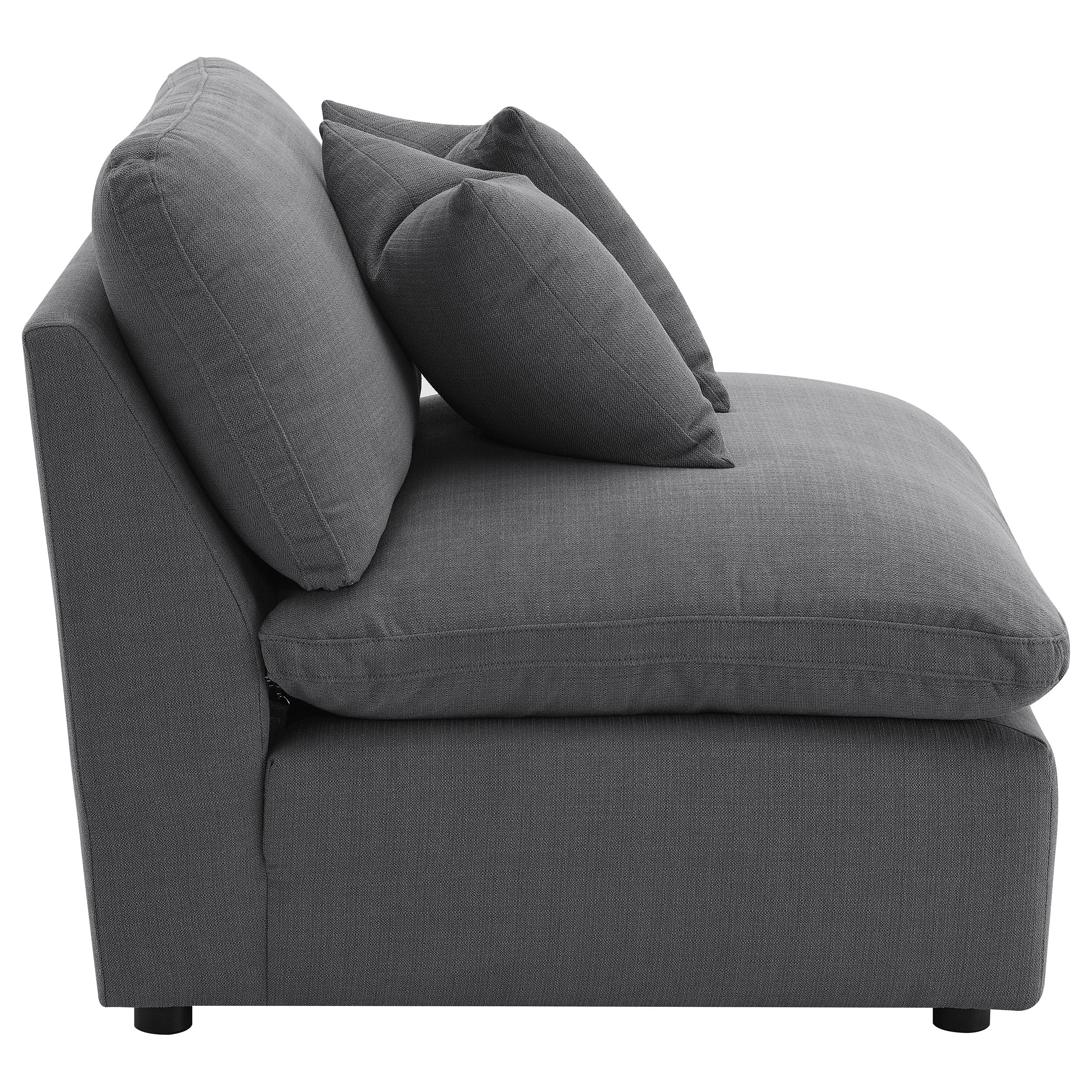 Hobson Upholstered Armless Chair