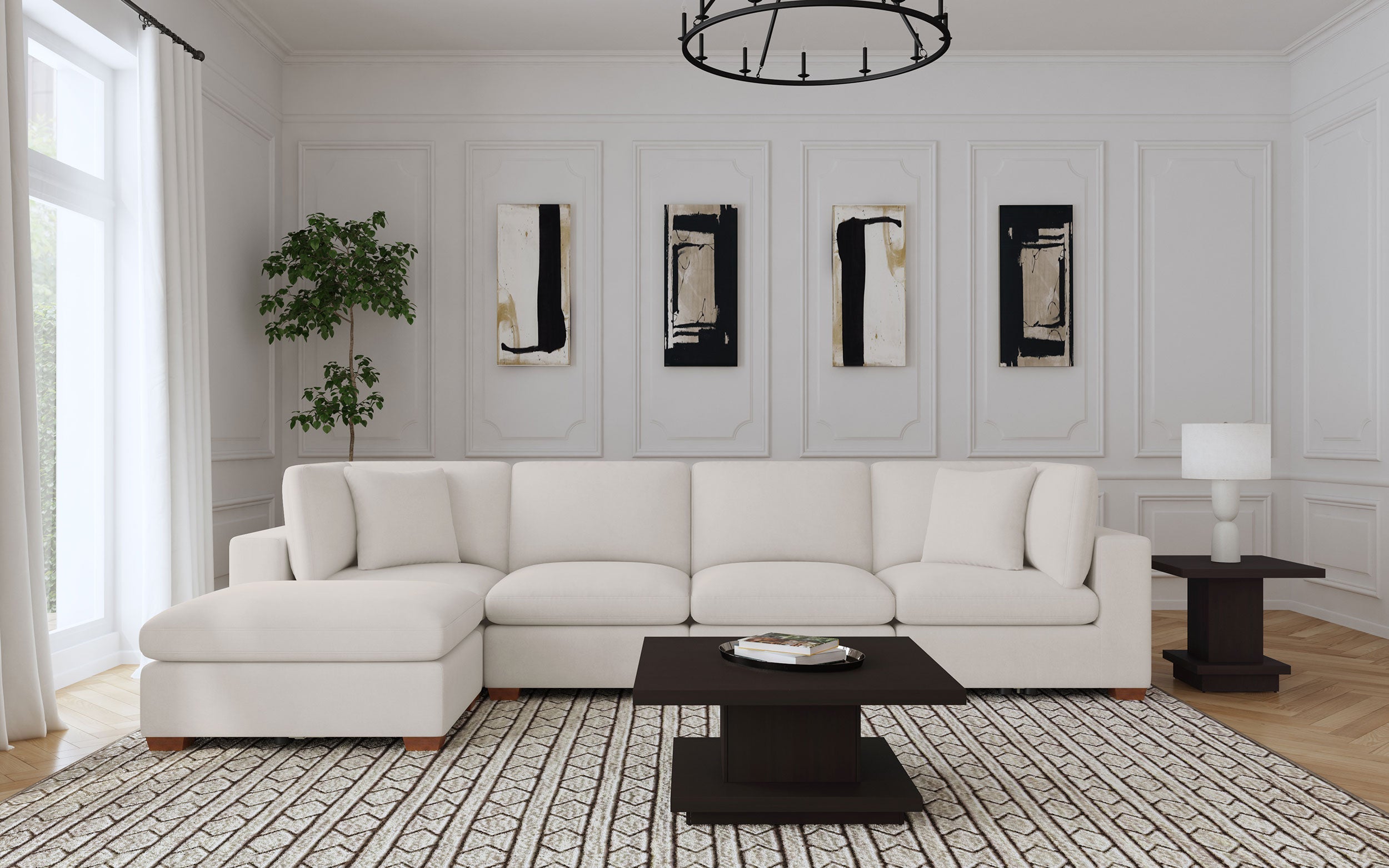 Lakeview Upholstered Modular Sectional Sofa