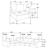 Lakeview Upholstered Modular Sectional Sofa