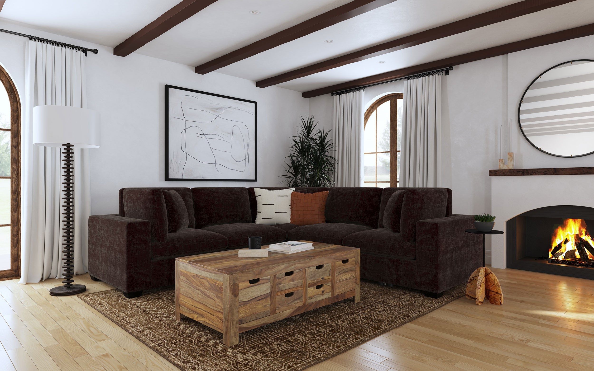 Lakeview Upholstered Modular Sectional Sofa