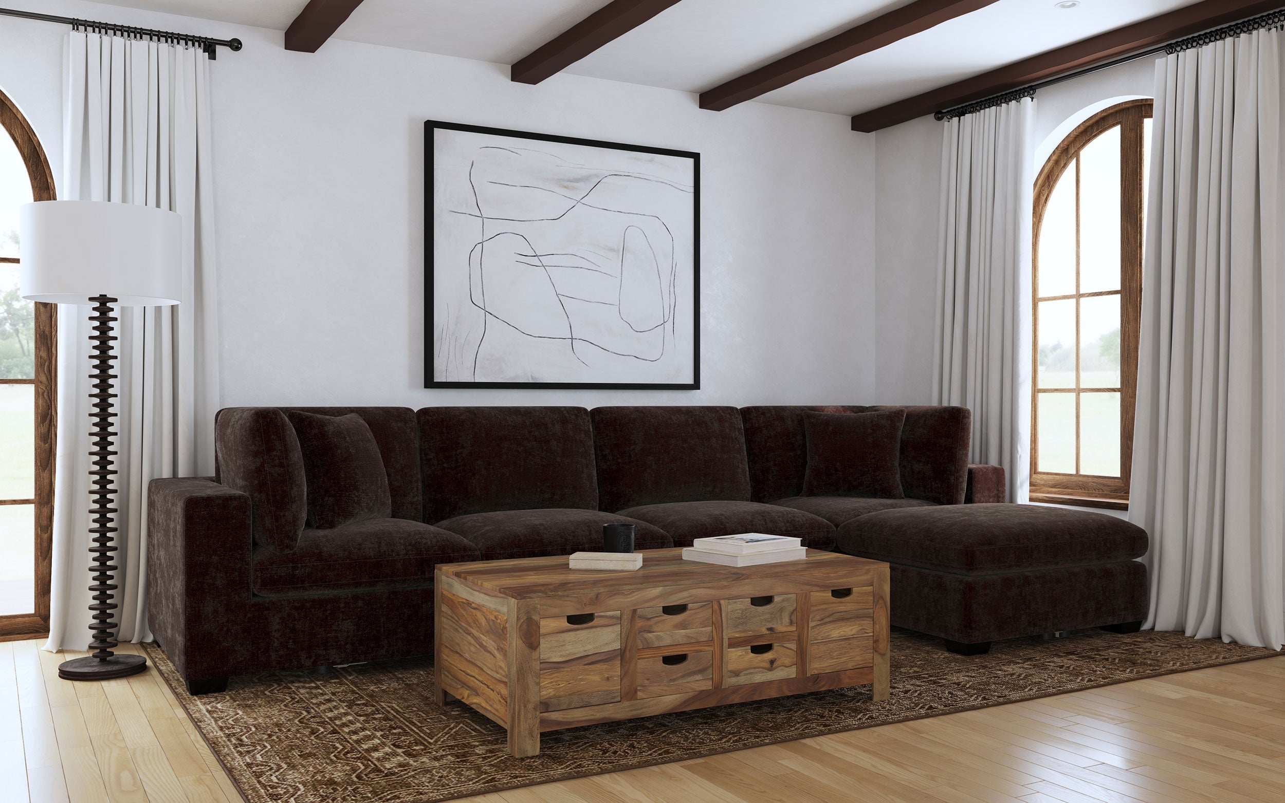 Lakeview Upholstered Modular Sectional Sofa