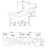 Lakeview Upholstered Modular Sectional Sofa