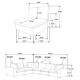 Lakeview Upholstered Armless Chair