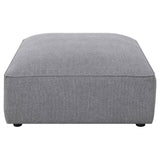 Jennifer Square Upholstered Ottoman
