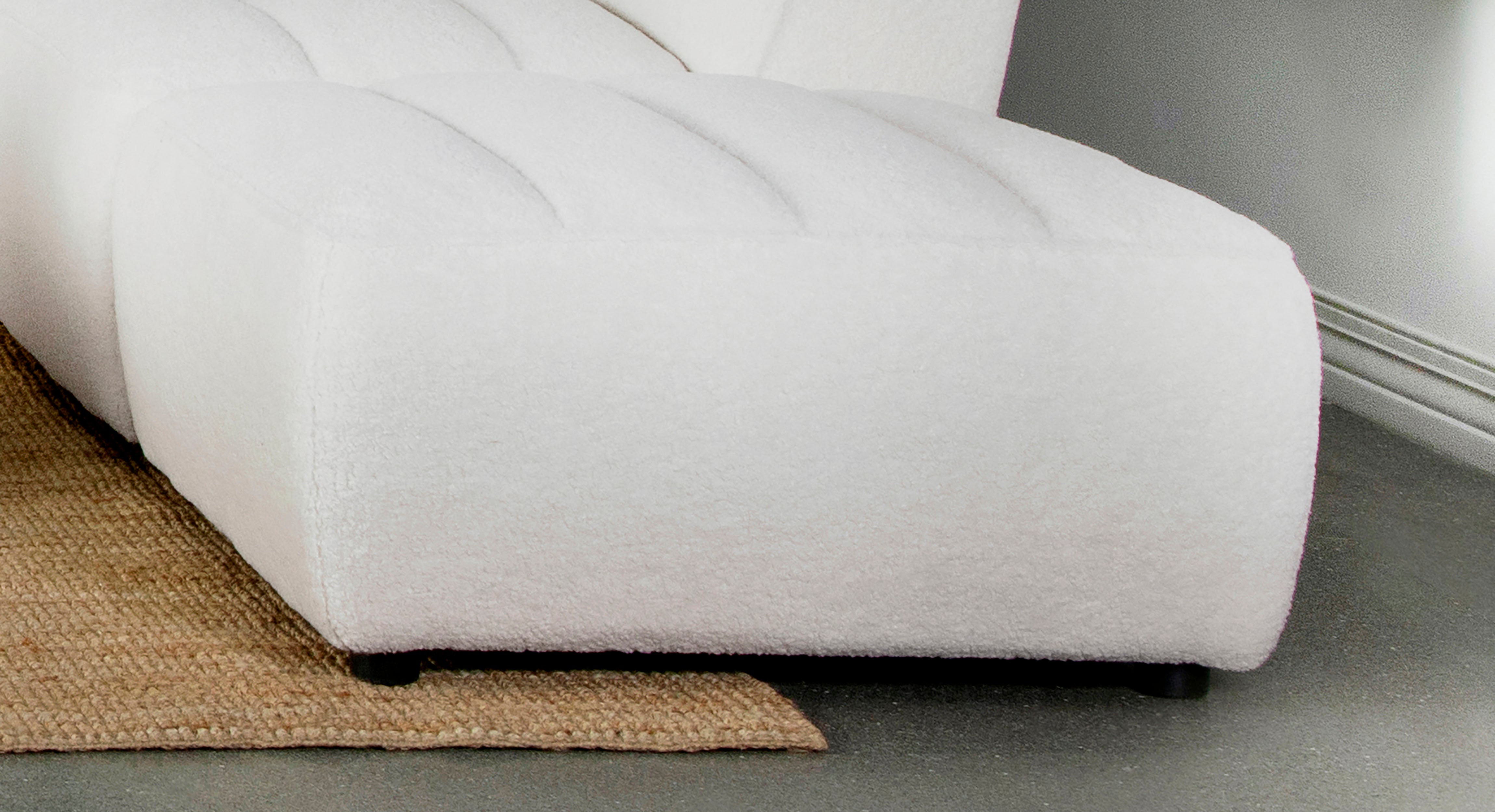 Sunny Square Upholstered Ottoman