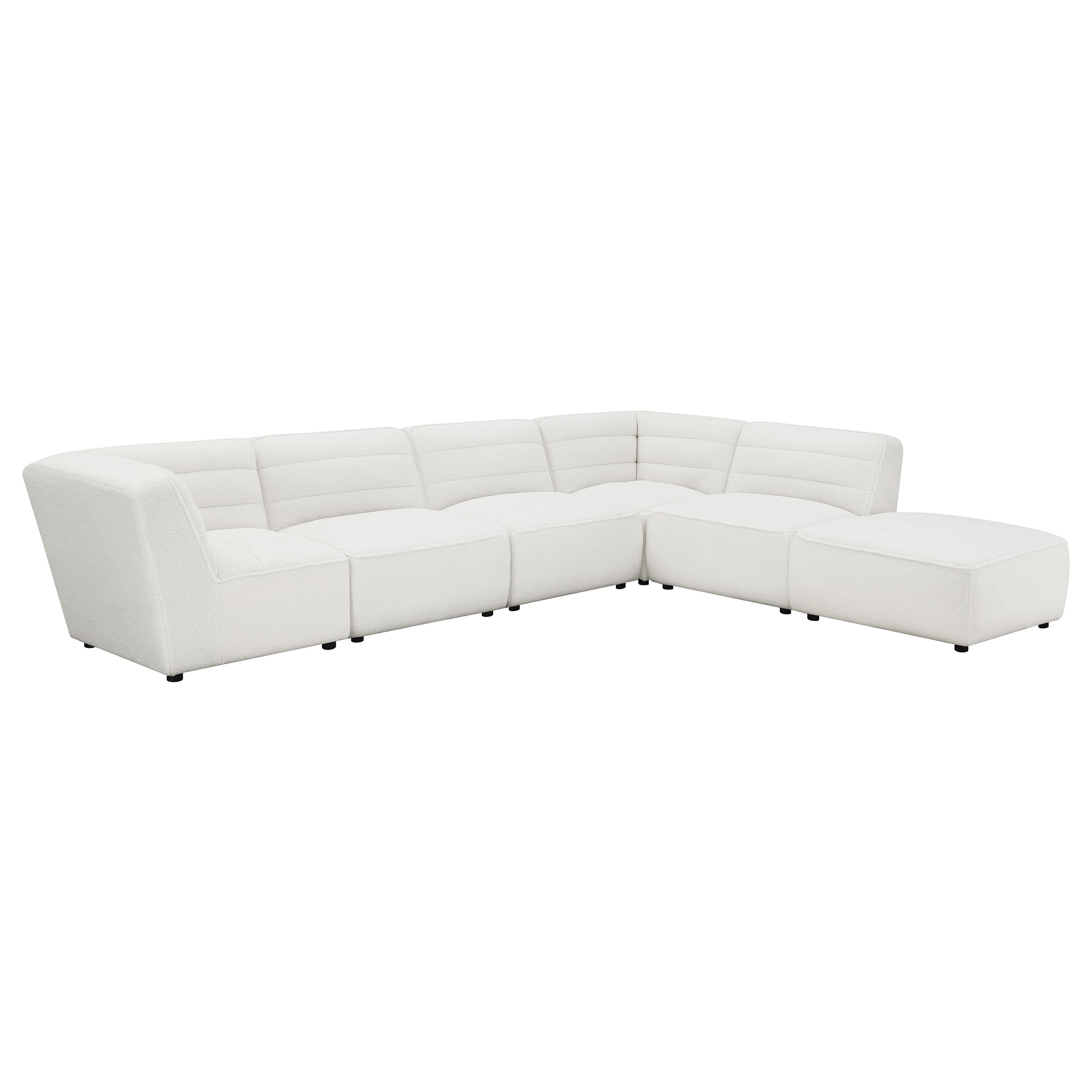 Sunny Square Upholstered Ottoman