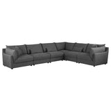 Sasha Upholstered Modular Sectional Barely