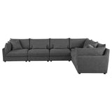 Sasha Upholstered Modular Sectional Barely