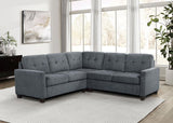 Georgina Upholstered Modular Sectional Steel