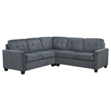 Georgina Upholstered Modular Sectional Steel