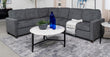 Georgina Upholstered Modular Sectional Steel