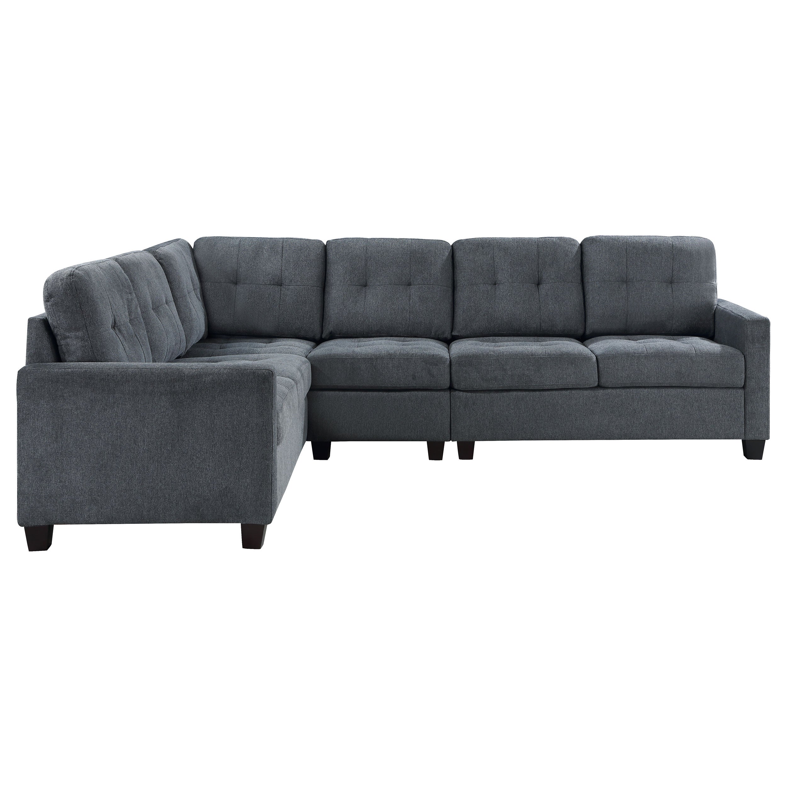 Georgina Upholstered Modular Sectional Steel