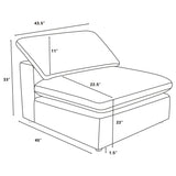 Raleigh Boucle Upholstered Modular Sectional