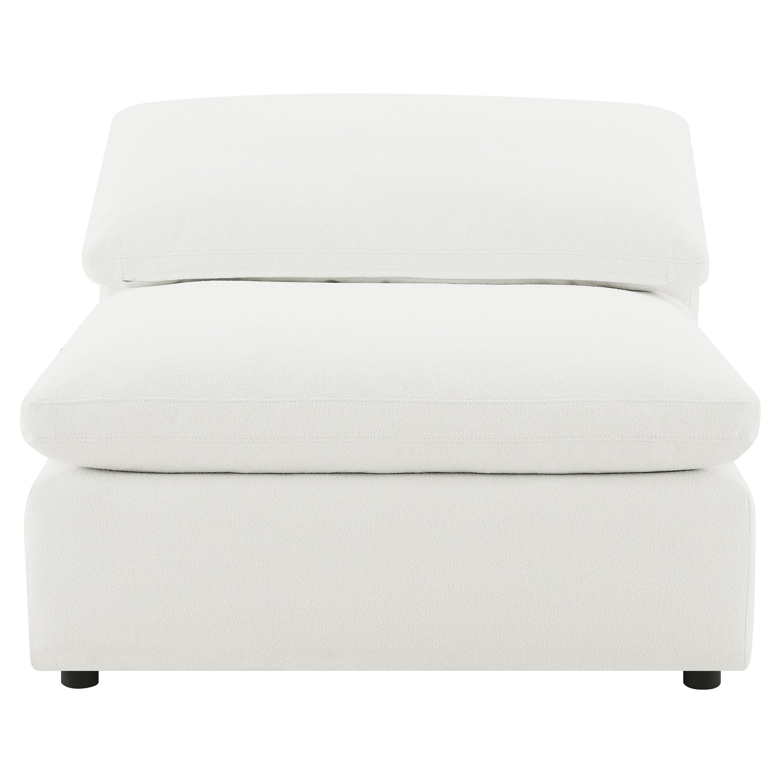Raleigh Boucle Upholstered Armless Chair