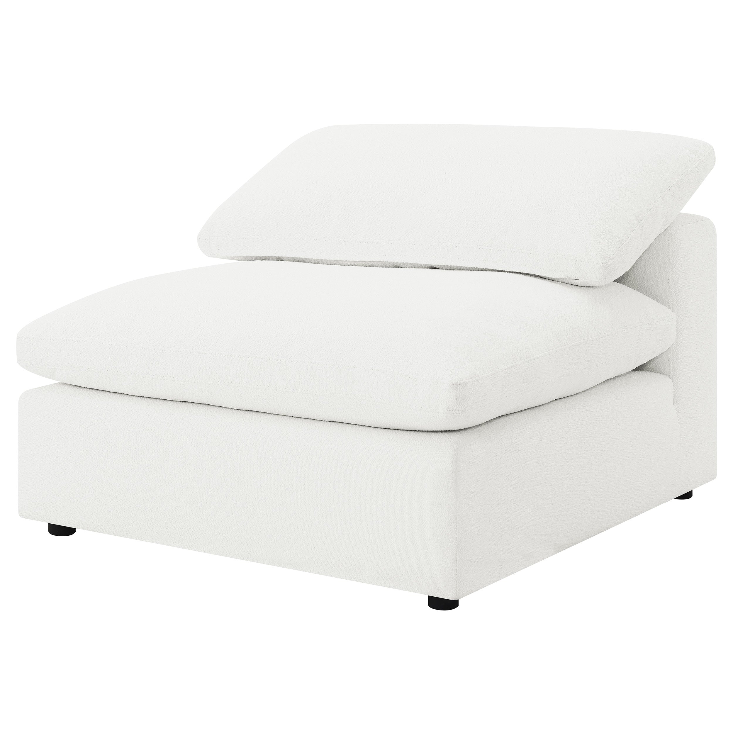 Raleigh Boucle Upholstered Armless Chair