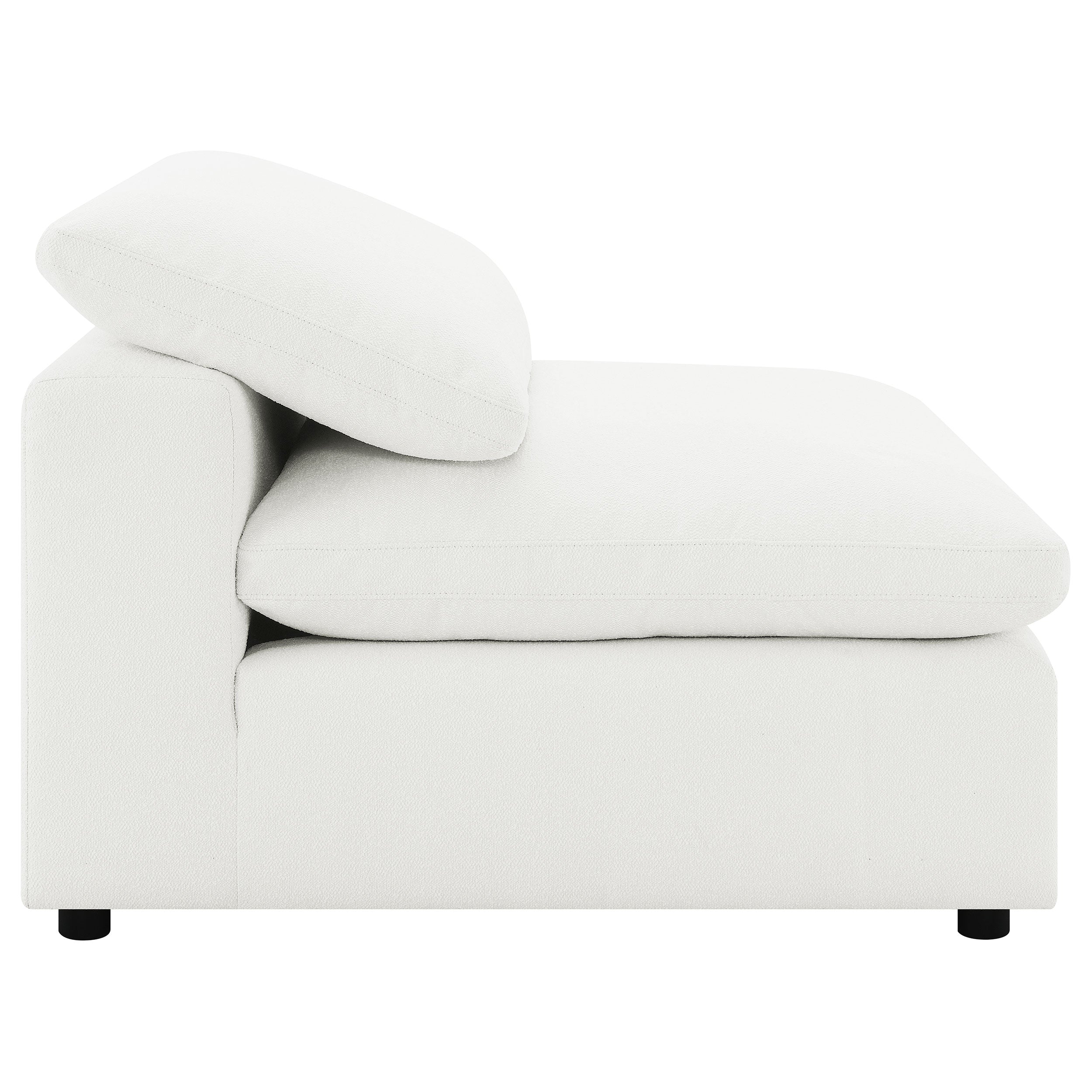 Raleigh Boucle Upholstered Armless Chair