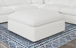 Raleigh Boucle Upholstered Ottoman