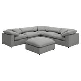 Raleigh Boucle Upholstered Armless Chair