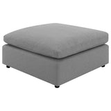 Raleigh Boucle Upholstered Ottoman
