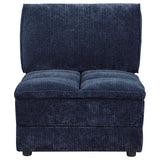 Atlantic Corduroy Upholstered Armless Set