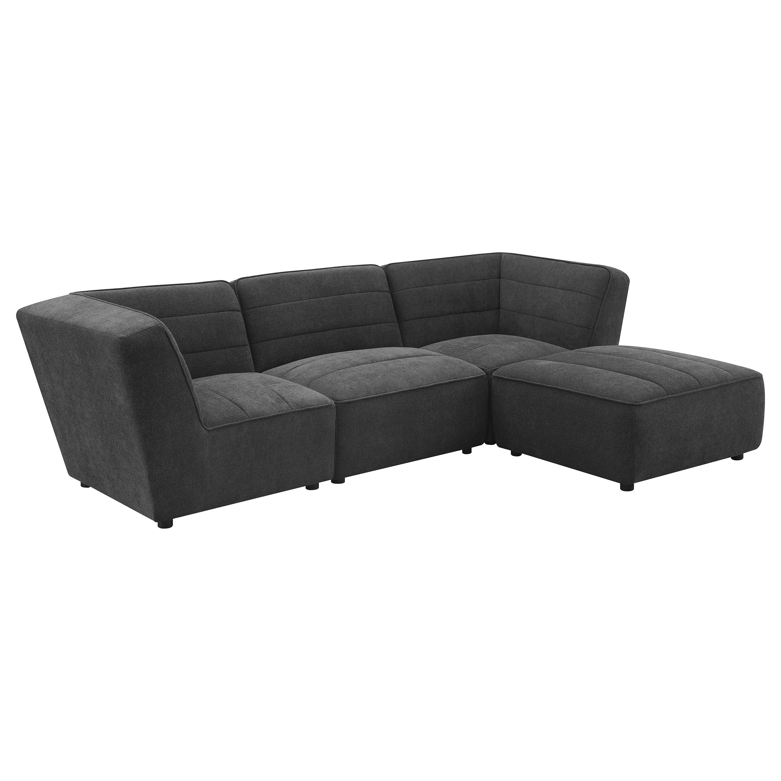 Sunny Square Upholstered Ottoman