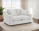 Ashlyn Upholstered Sloped Arm Loveseat