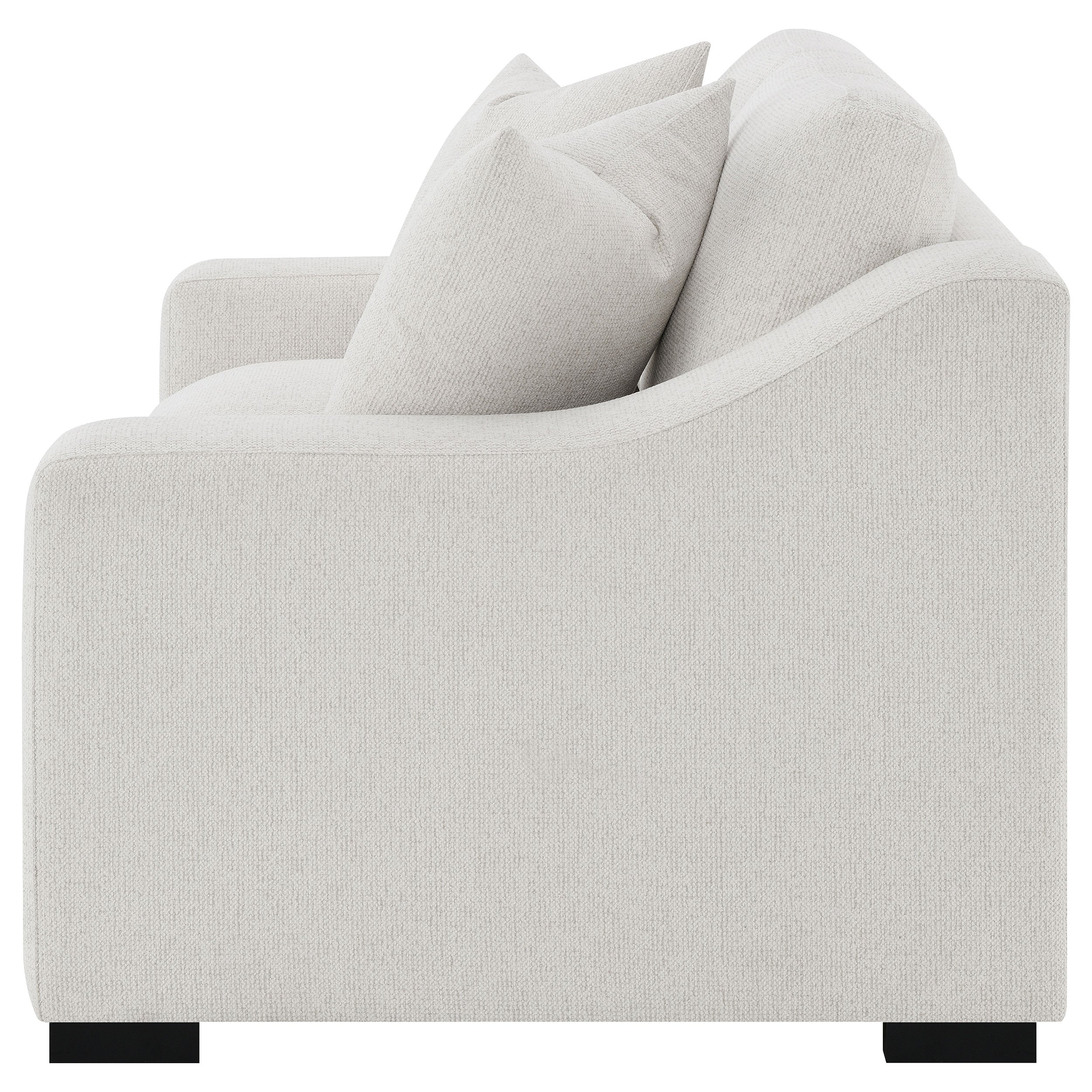 Ashlyn Upholstered Sloped Arm Loveseat