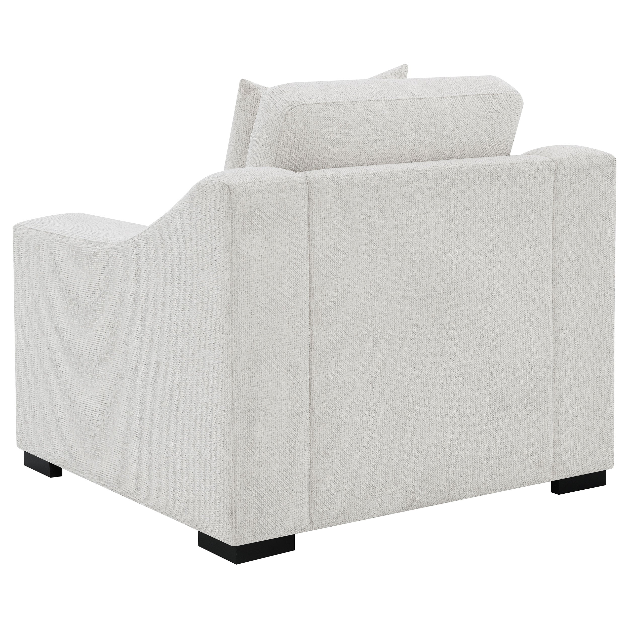 Ashlyn Upholstered Sloped Arm Accent Chair
