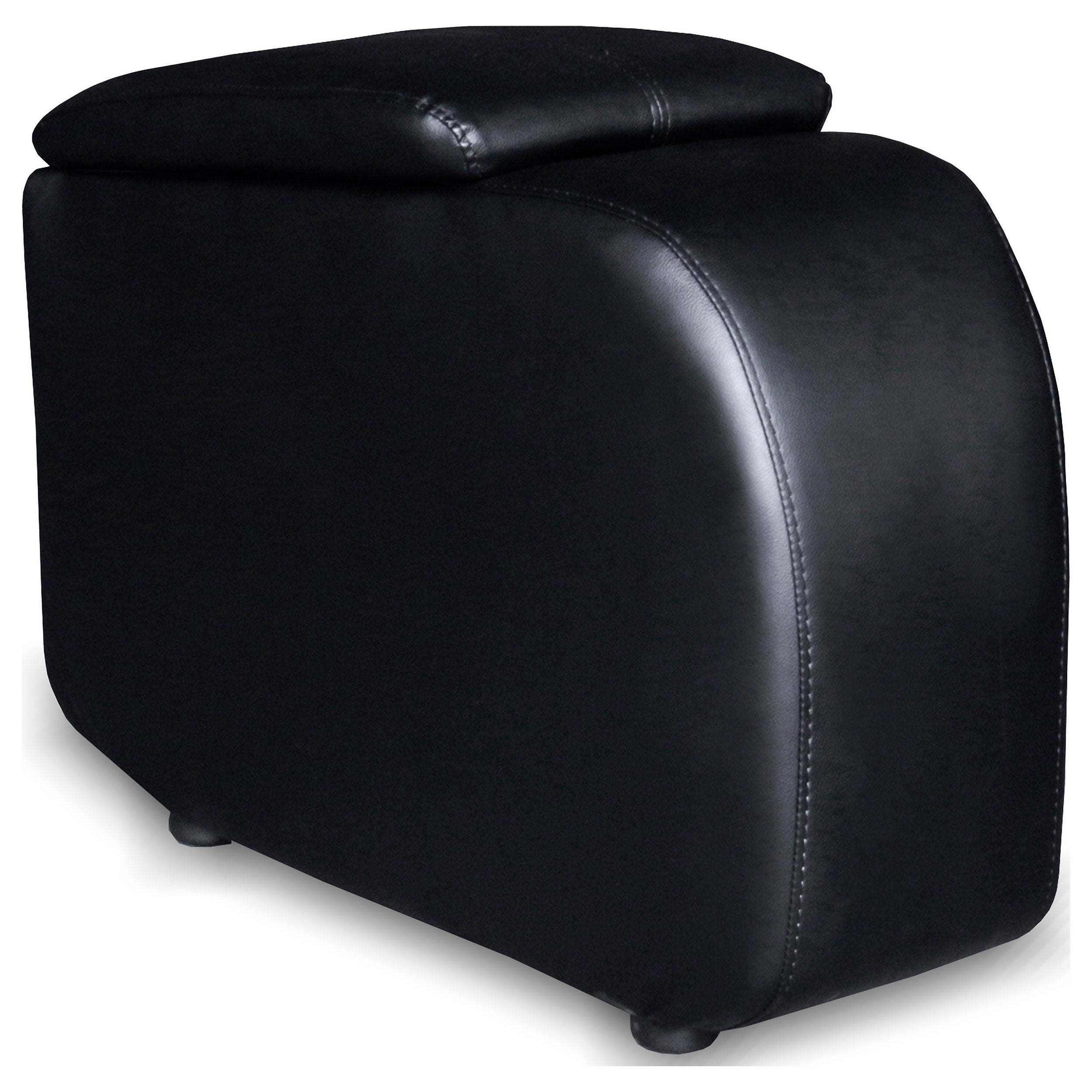 Cyrus Upholstered Home Theater Storage Wedge Console