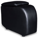 Cyrus Upholstered Home Theater Storage Wedge Console