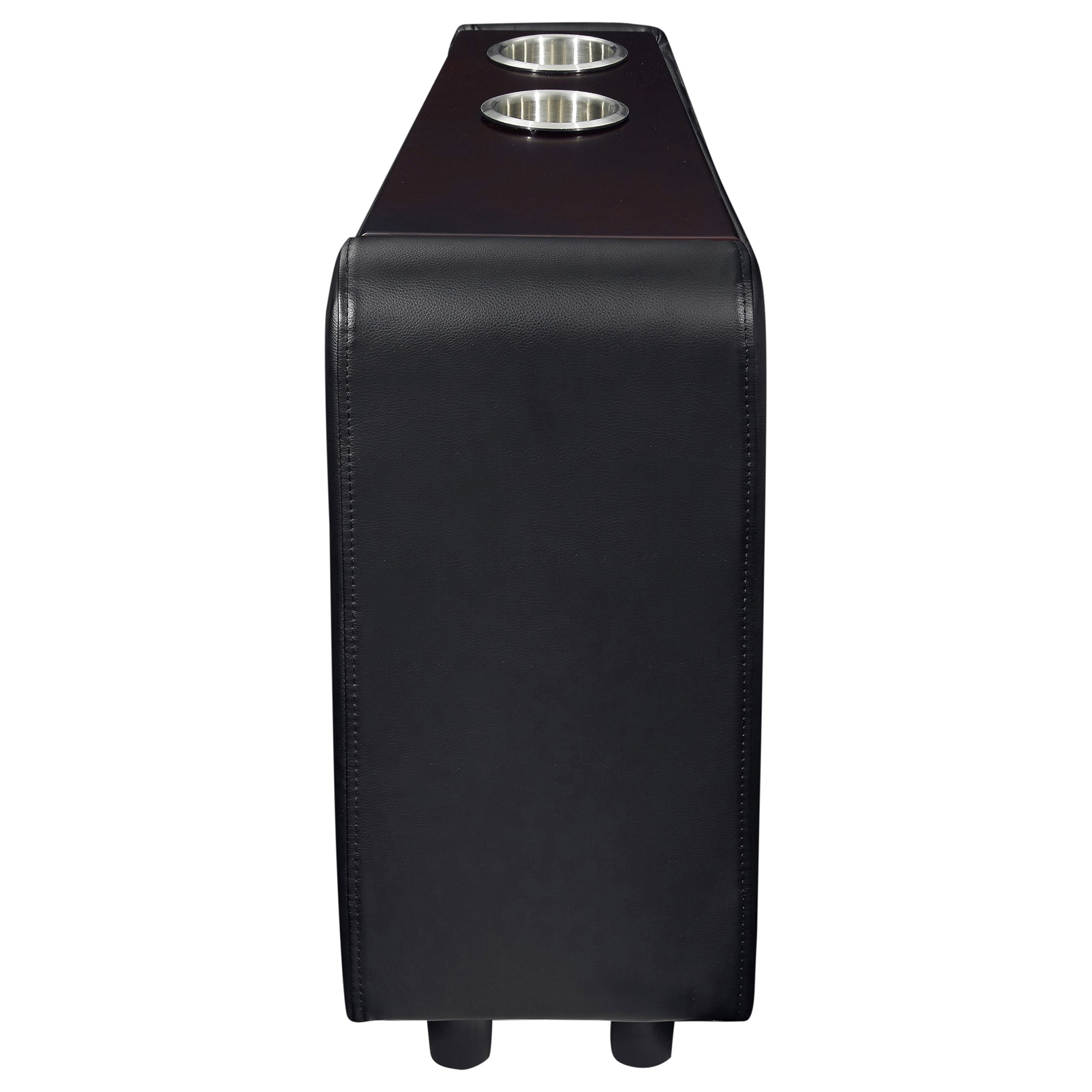 Toohey Upholstered Home Theater Storage Wedge Console