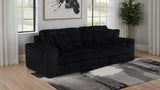 Jacana Corduroy Upholstered Dual Power Chaise Sofa