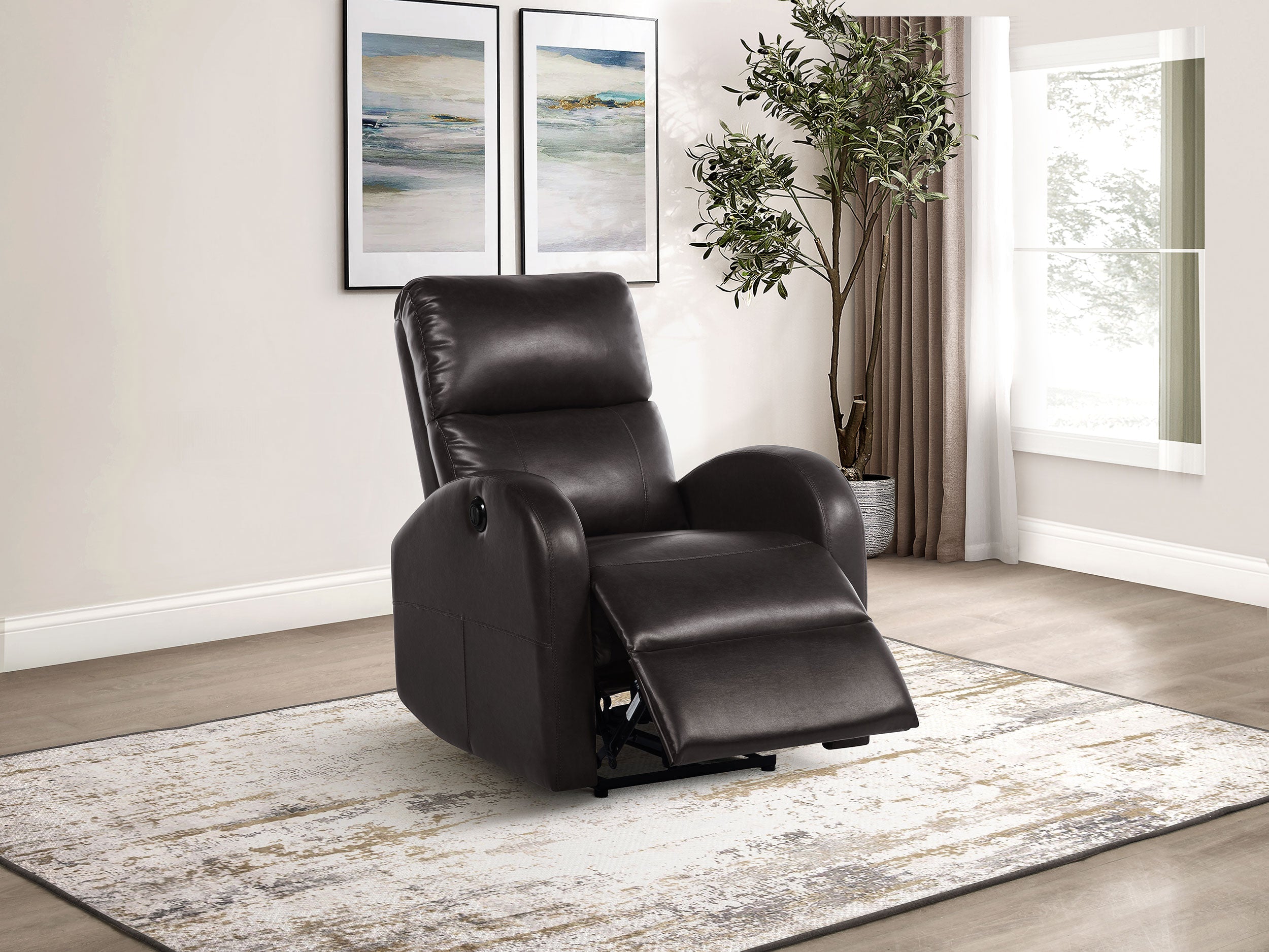 Grant Upholstered Power Recliner Chair