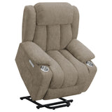 Houston Upholstered Power Lift Recliner Chair