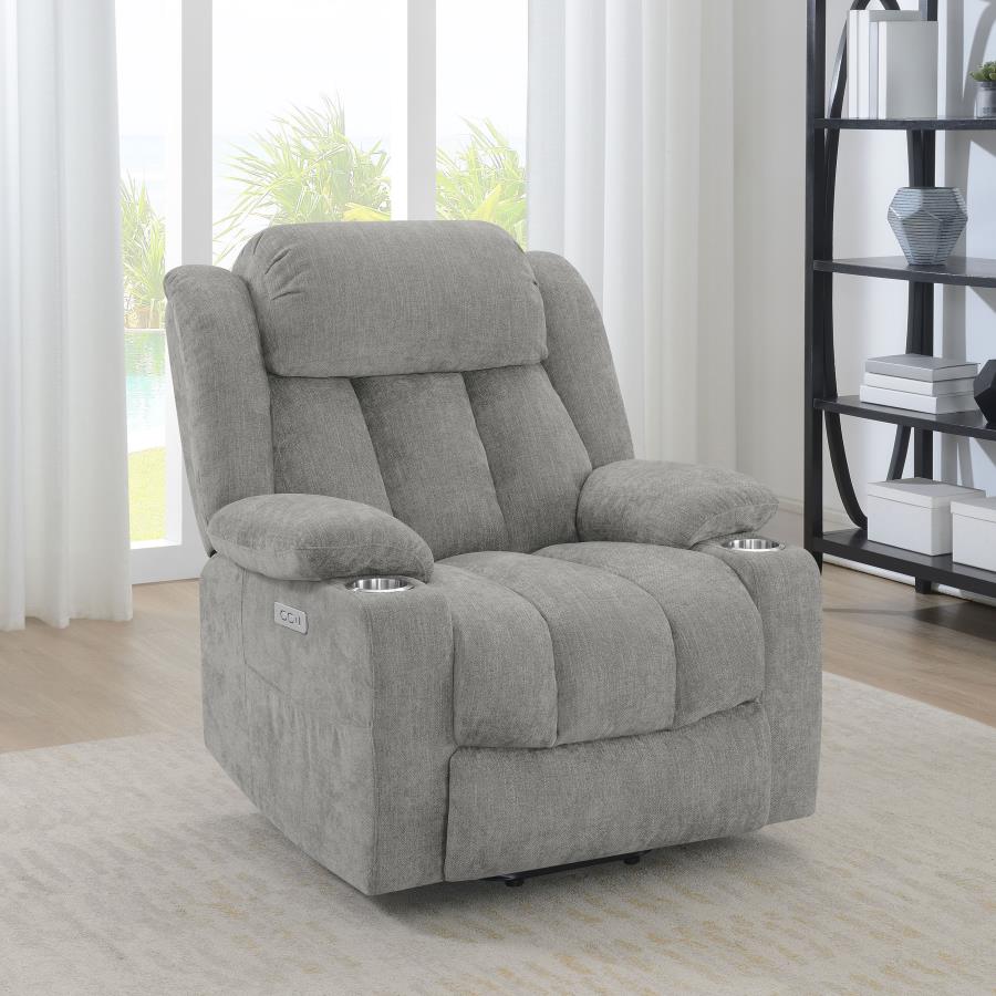 Houston Upholstered Power Lift Recliner Chair